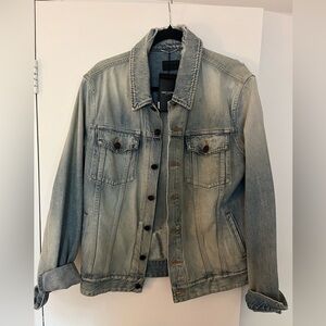 Brand new YSL / Saint Laurent mens denim jacket. Size Large. Brand new with tags